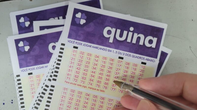 Quina hoje, concurso 6958: Confira o resultado sorteado neste sábado (21)