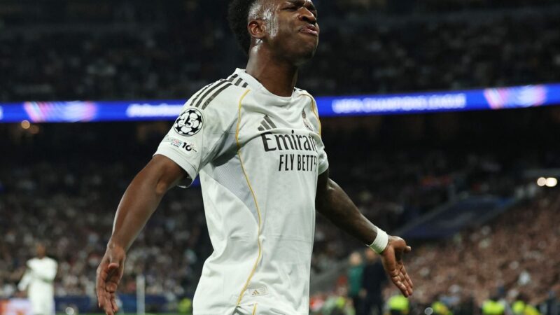 Vini Jr brilha e ajuda Real a despachar Benfica na Liga dos Campeões