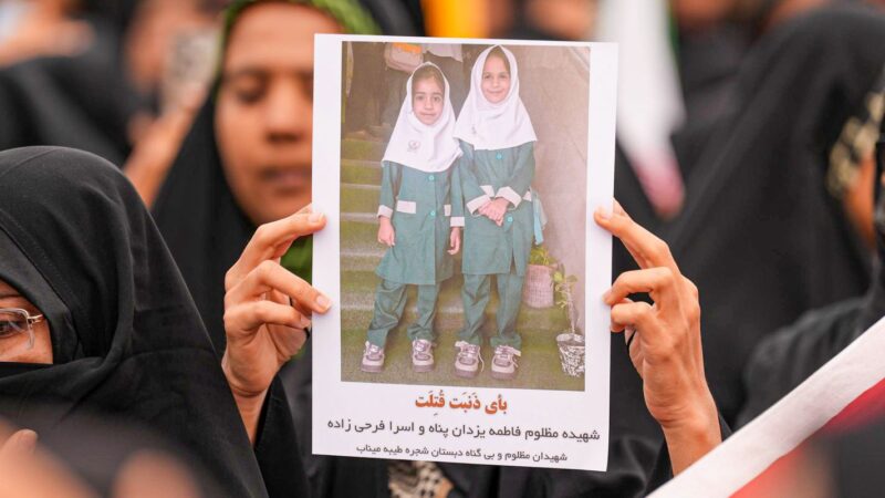 Ataque a escola de meninas no Irã expõe horrores da guerra