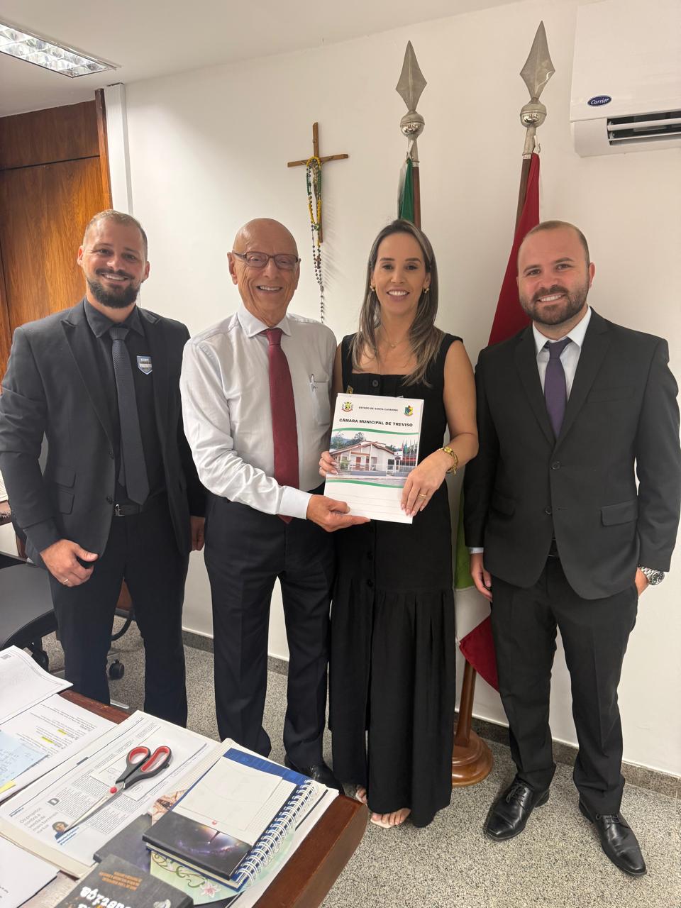 Vereadores de Treviso cumprem agenda em Brasília – Siderópolis Notícias