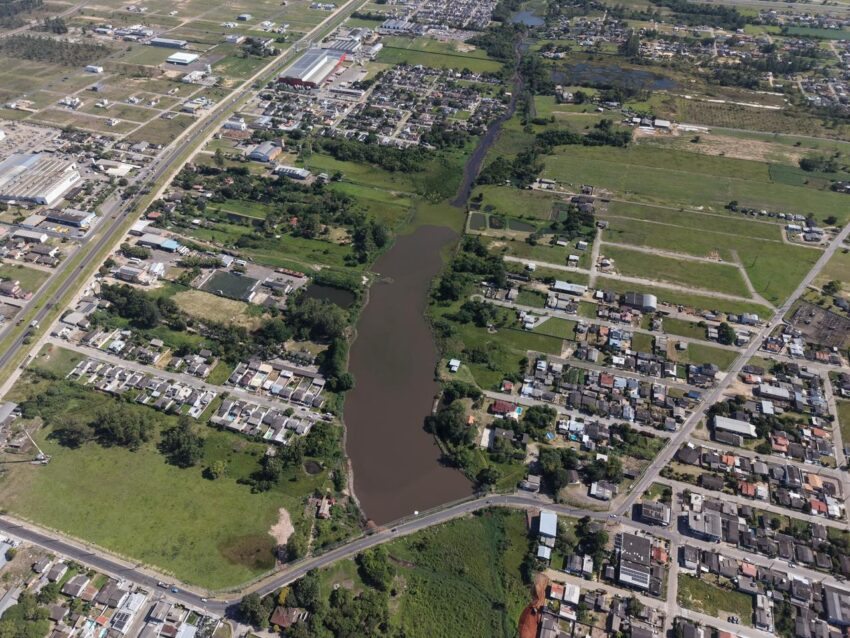 SAMAE de Araranguá conclui limpeza do Açude Mané Angélica