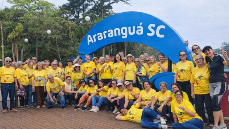 Mais de 400 idosos participam de atividades semanais em Araranguá; inscrições seguem abertas para novos integrantes