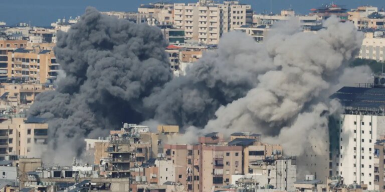 israel-ataca-centro-de-beirute-em-uma-expansao-da-guerra