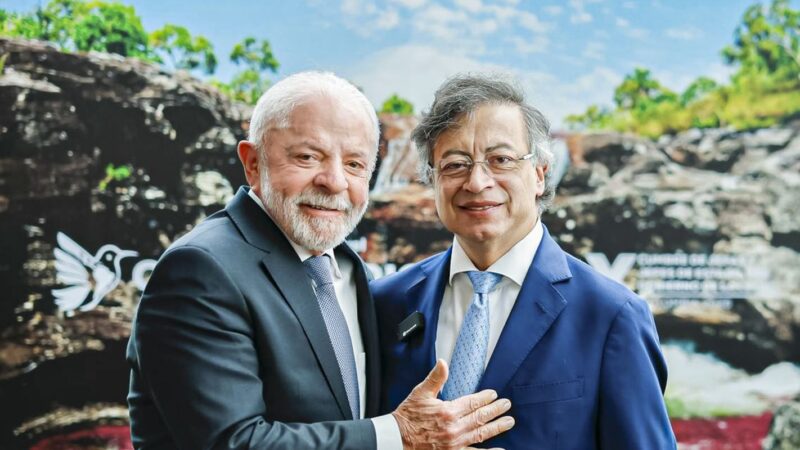 Lula e Petro defendem fortalecimento do multilateralismo regional