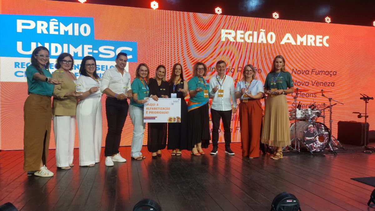 Forquilhinha conquista Selo Ouro nacional em alfabetização pelo segundo ano consecutivo