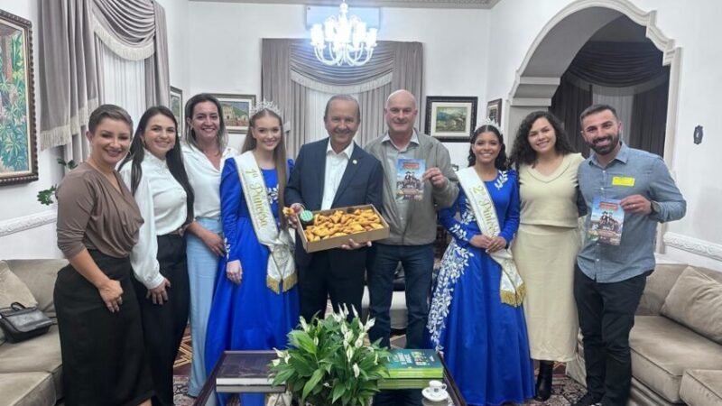 Governador Jorginho Mello recebe convite oficial para a VIII Agrimeleiro 2026