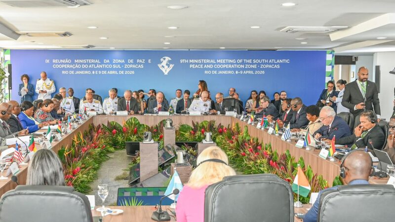 Países do Atlântico Sul defendem região livre de guerra e arma nuclear