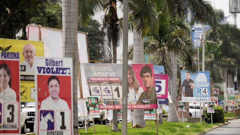 Peru vai às urnas com 35 candidatos presidenciais e resultado incerto