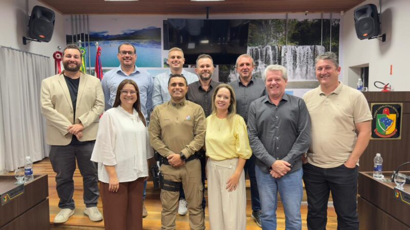 Comandante da Polícia Militar apresenta dados da segurança pública em Siderópolis