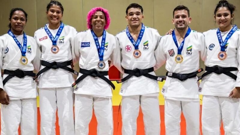 Brasil abre Pan-Americano Sênior de judô com seis medalhas