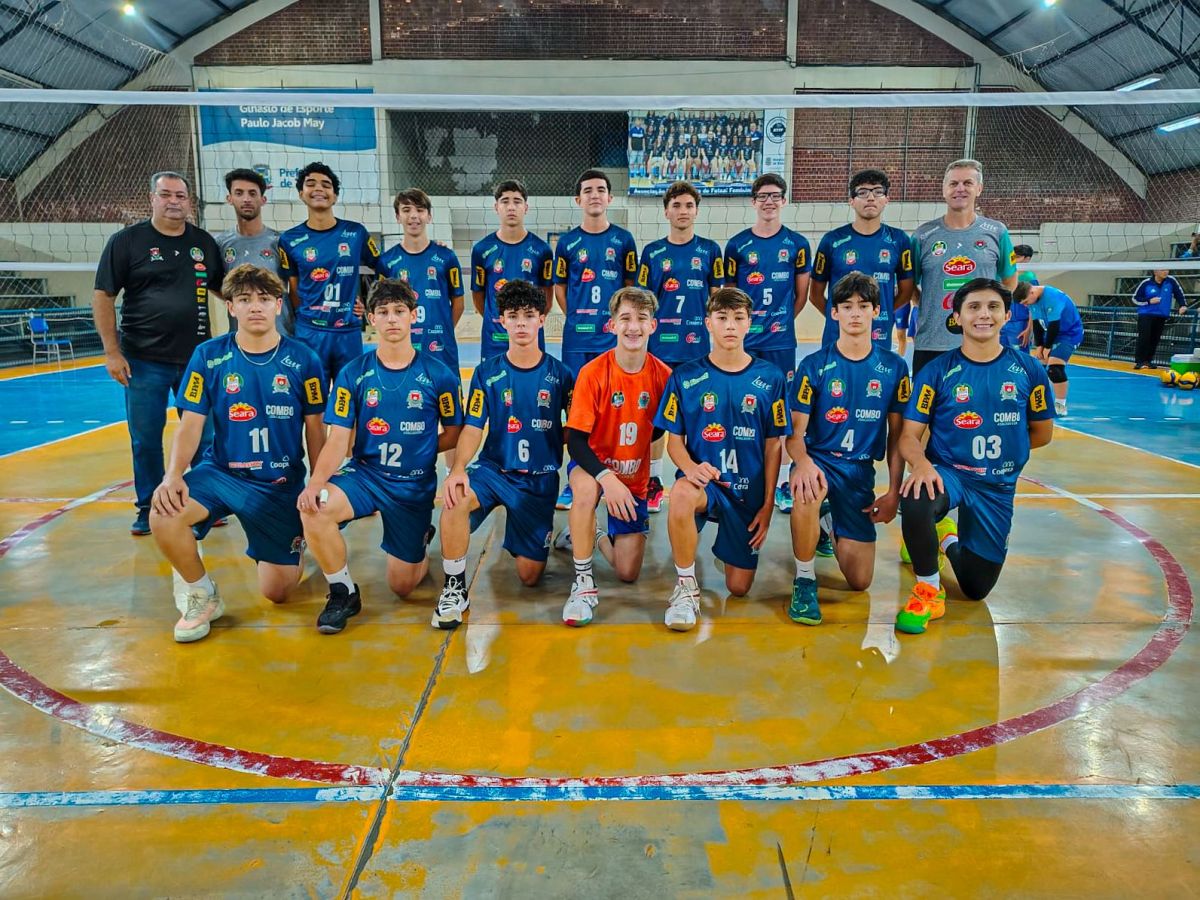 Com atleta destaque, Vôlei de Forquilhinha conquista etapa da Liga de SC