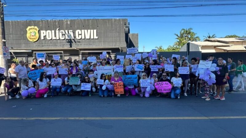 Caso Jádna: caminhada pacífica em Araranguá mobiliza comunidade contra a violência à mulher
