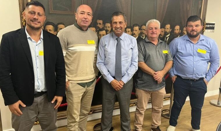 Vereadores de Balneário Arroio do Silva cumprem agenda na Alesc em busca de recursos