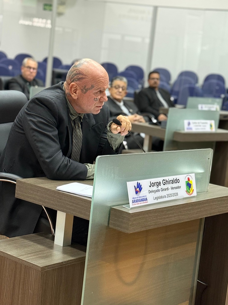 Vereador Jorge Ghiraldo destaca aumento nos índices de violência contra a mulher