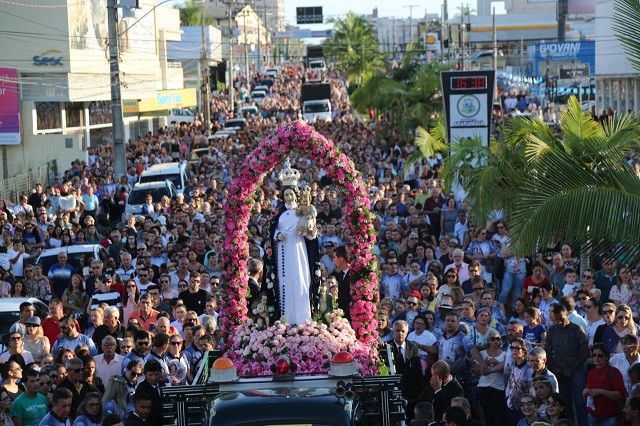 Araranguá vive ponto alto da festa de Nossa Senhora Mãe dos Homens neste domingo e segunda-feira