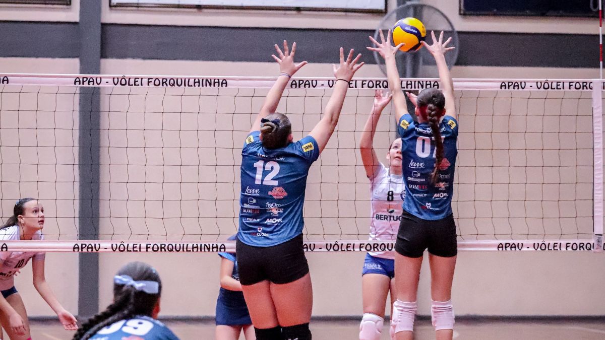 Vôlei de Forquilhinha conquista etapa do Campeonato Estadual de forma invicta