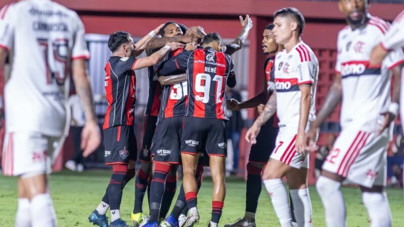 Vitória mostra eficiência e elimina Flamengo da Copa do Brasil