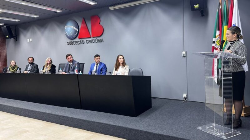 Projeto pioneiro da OAB Criciúma vai promover atendimento humanizado a gestantes no sistema prisional