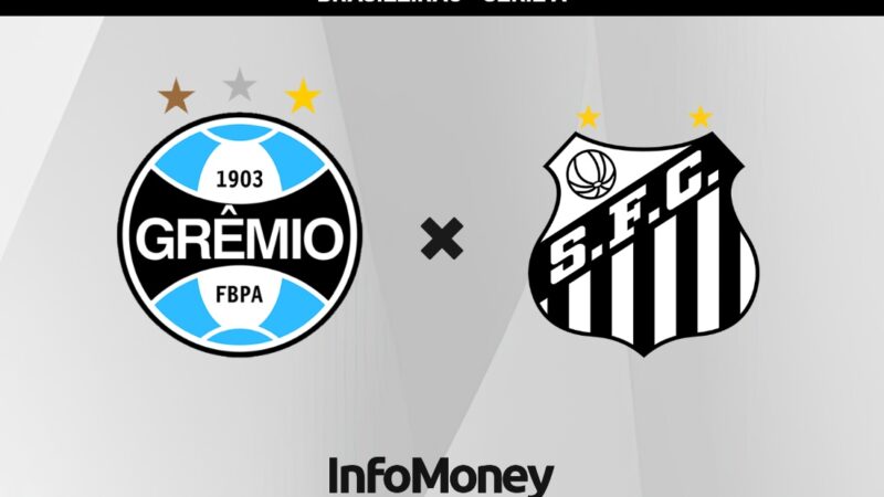 Veja onde assistir Santos x Grêmio pelo Brasileirão