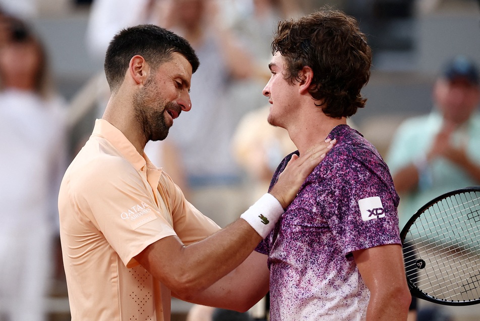 Eliminado por Fonseca, Djokovic já disse que treinaria brasileiro após se aposentar