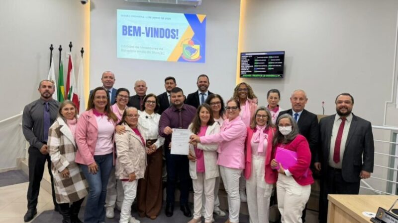 Presidente Pedrinho Coelho presta reconhecimento à Rede Feminina de Balneário Arroio do Silva e anuncia futuro repasse de recursos