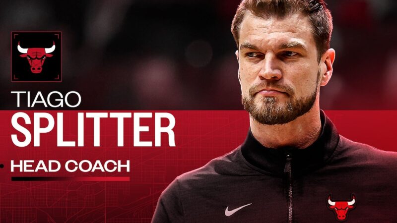 NBA: Tiago Splitter é anunciado como novo técnico do Chicago Bulls