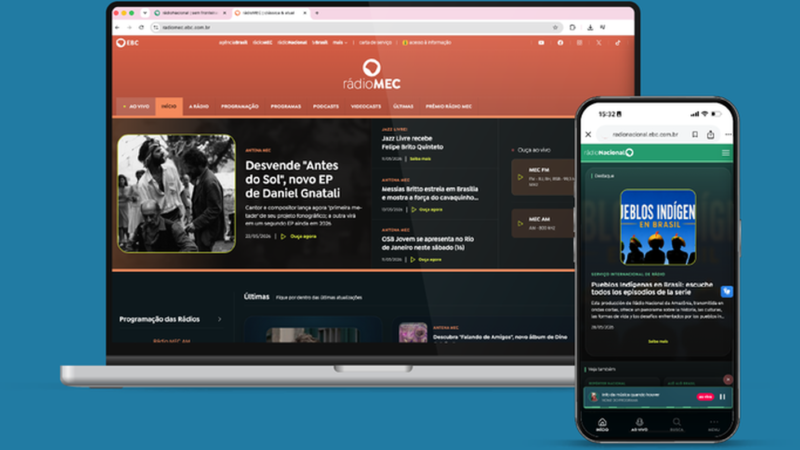 EBC lança novos sites das rádios Nacional e MEC nesta quarta-feira