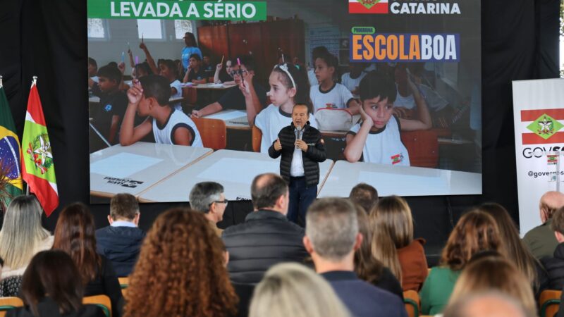 Governo de SC inaugura reforma e ampliação de duas escolas estaduais em Araranguá e autoriza melhorias em outras unidades do Sul catarinense