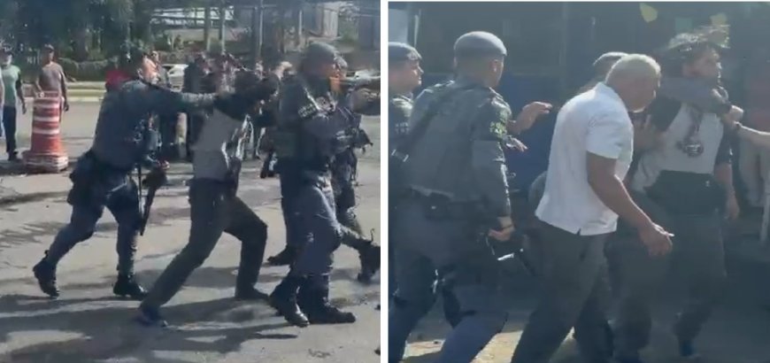 video-mostra-confronto-entre-caminhoneiros-e-policiais-durante-greve;-veja-o-que-aconteceu-–-folha-de-dourados-–-noticias-de-dourados-ms-e-regiao