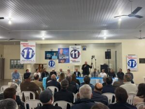 Progressistas de Jacinto Machado apoiam a pré-candidatura de Evandro Scaini e José Milton Scheffer