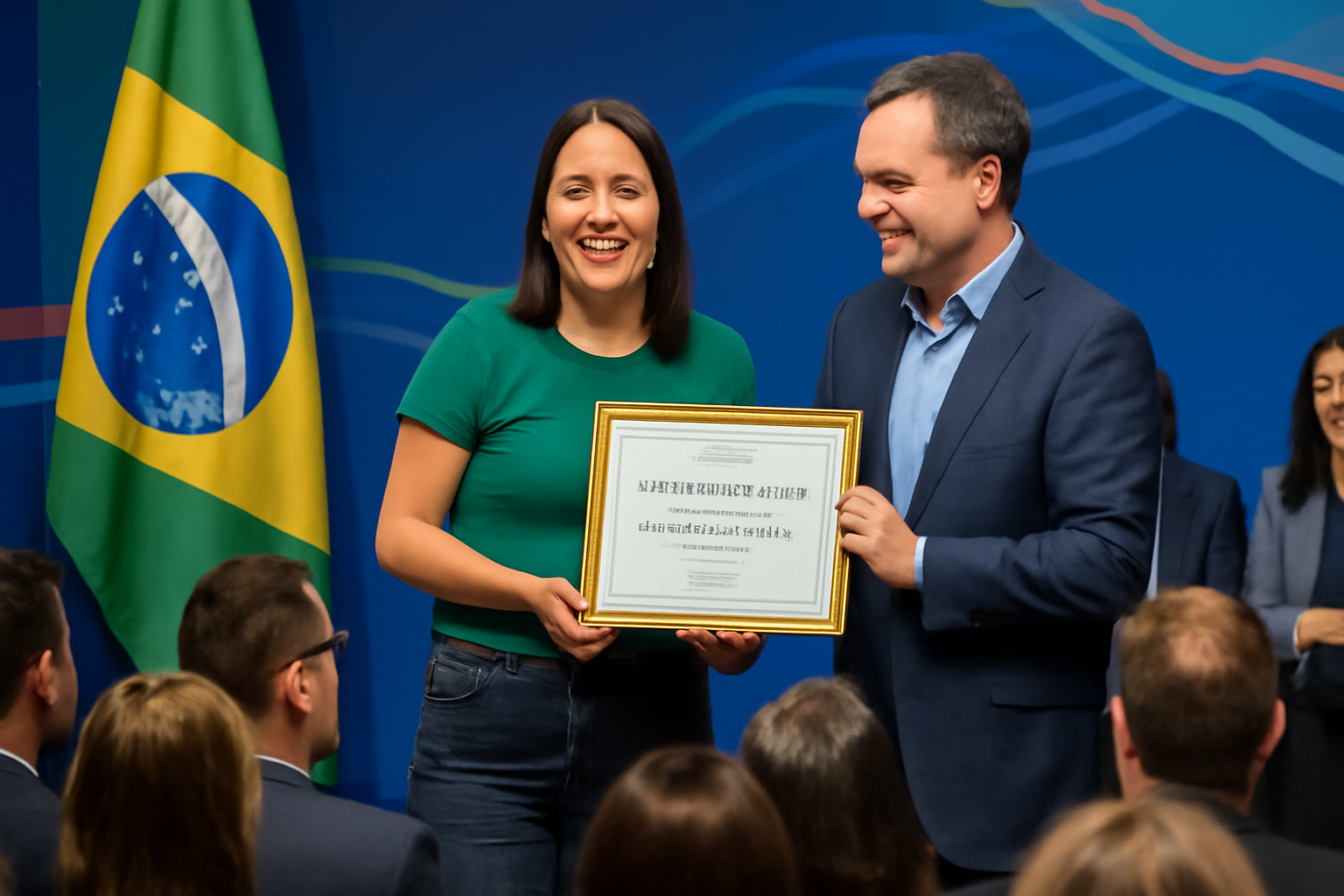 Capa horizontal 16:9: araranguá alcança sucesso ideb em 2025, com destaque em evento educacional nacional.