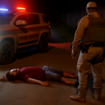 Imagem conceitual não gráfica sobre o tema identificado homem morto confronto entre policial e suspeito durante abordagem em Araranguá.