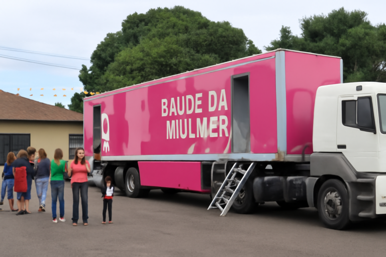 Capa horizontal ilustrando meleiro inicia 40 dias com Carreta da Saúde da Mulher após campanha de multivacinação.