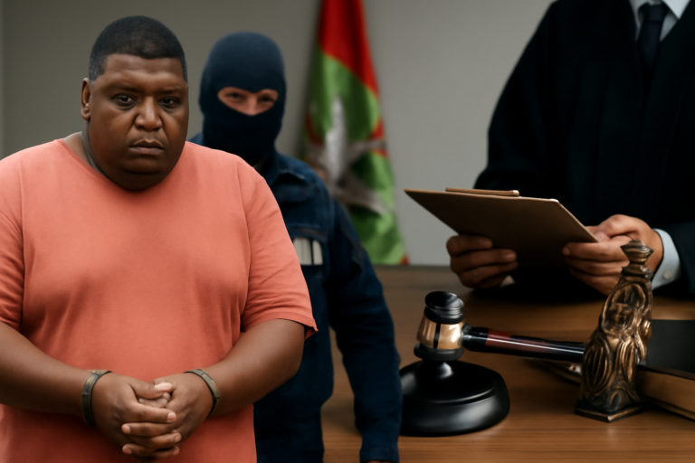 Imagem de capa com justiça determina prisão preventiva envolvendo Lindomar Assumpção, em Araranguá, sanidade mental.